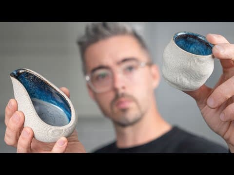Керамічний посуд, надрукований на 3D-принтері