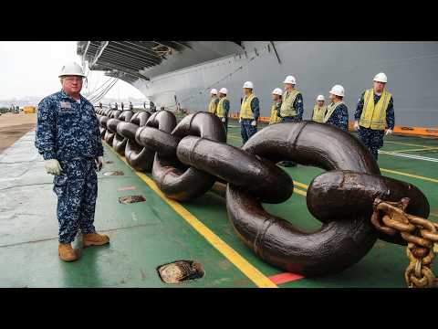 This Is How The World's Strongest Anchor Chains Are Made