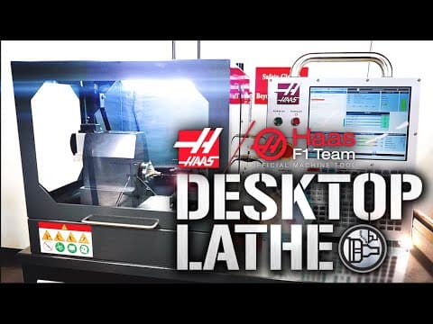 The New Haas Desktop Lathe