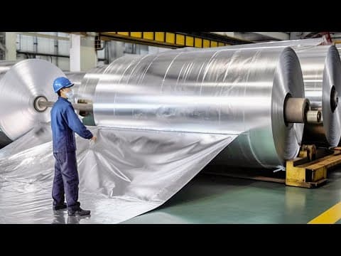Як робиться Алюмінієва фольга