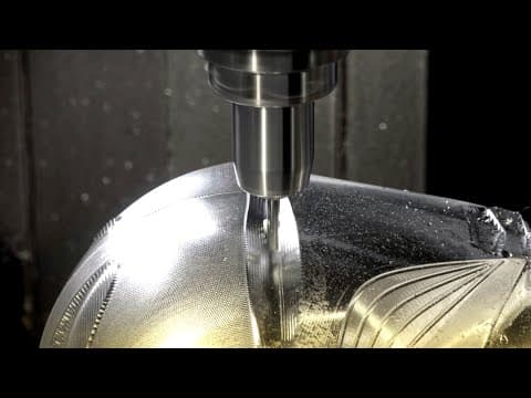 Milling a robot head