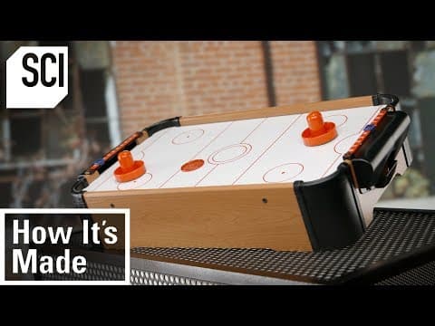 How Air Hockey Tables Are Built